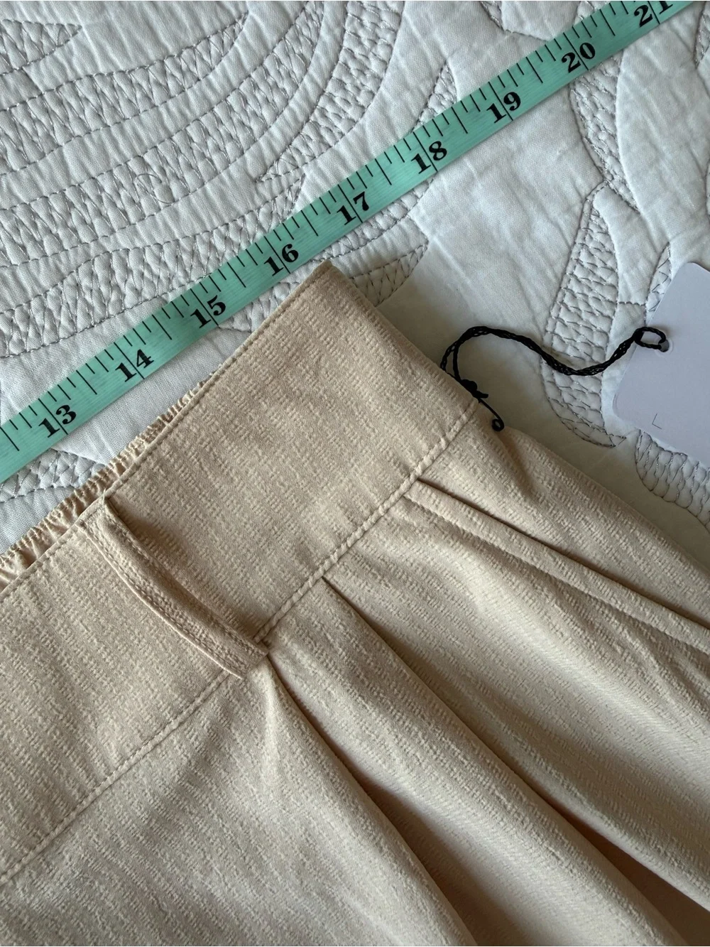 NWT - Alo - High-Waist Dreamscape Trouser - Macadamia